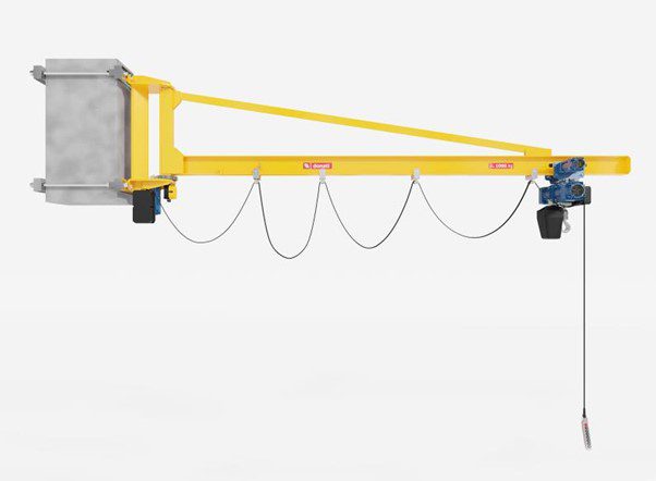 Installation of Wall-Mounted Jib Crane
