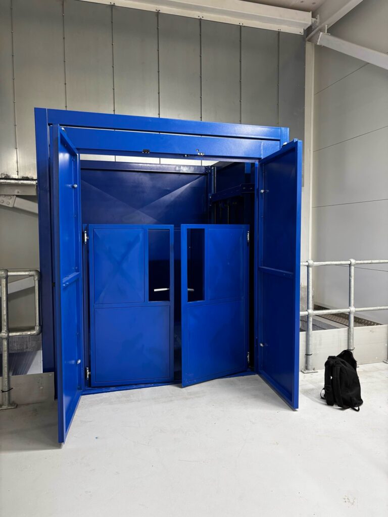 Goods Lifting Solution from Ground Floor to Upper Floor – Tailored Vertical Transport System